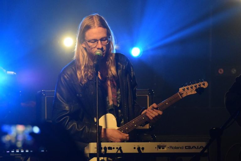 Golden Blue offers a hypnotising marriage of guitar and electronic production Golden Blue