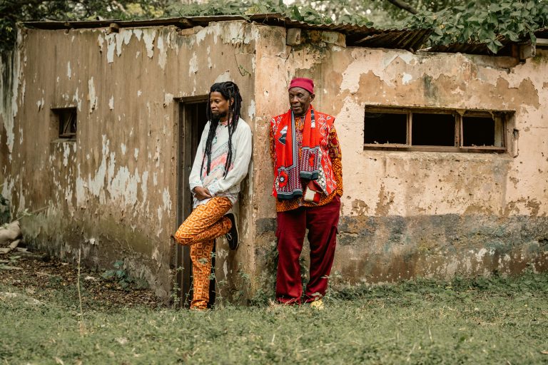 Madala Kunene and Sibusile Xaba